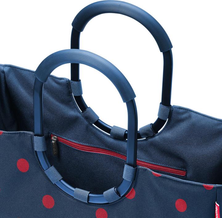 Actual product image reisenthel Shopping Basket Loopshopper L Mixed Dots Red