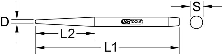 Actual product image KS Tools Mounting iron