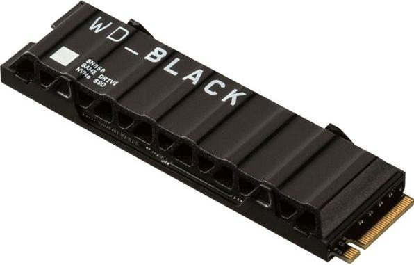Produktbild WD Black SN850 mit Kühlkörper (Retail) (1000 GB, M.2 2280)