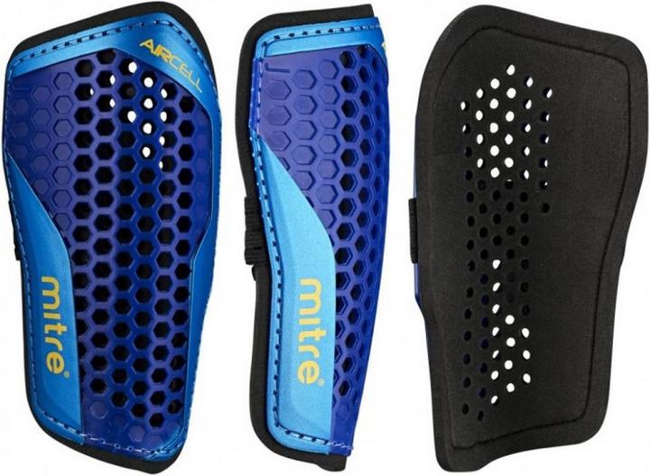 Produktbild Mitre Schienbeinschoner Aircell Kohlenschwarz 2Erpack (M)