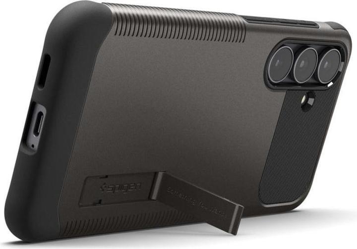 Produktbild Spigen - Slim Armor MagSafe - Samsung Galaxy S25 FE - Gunmetal (Samsung Galaxy S25 FE)