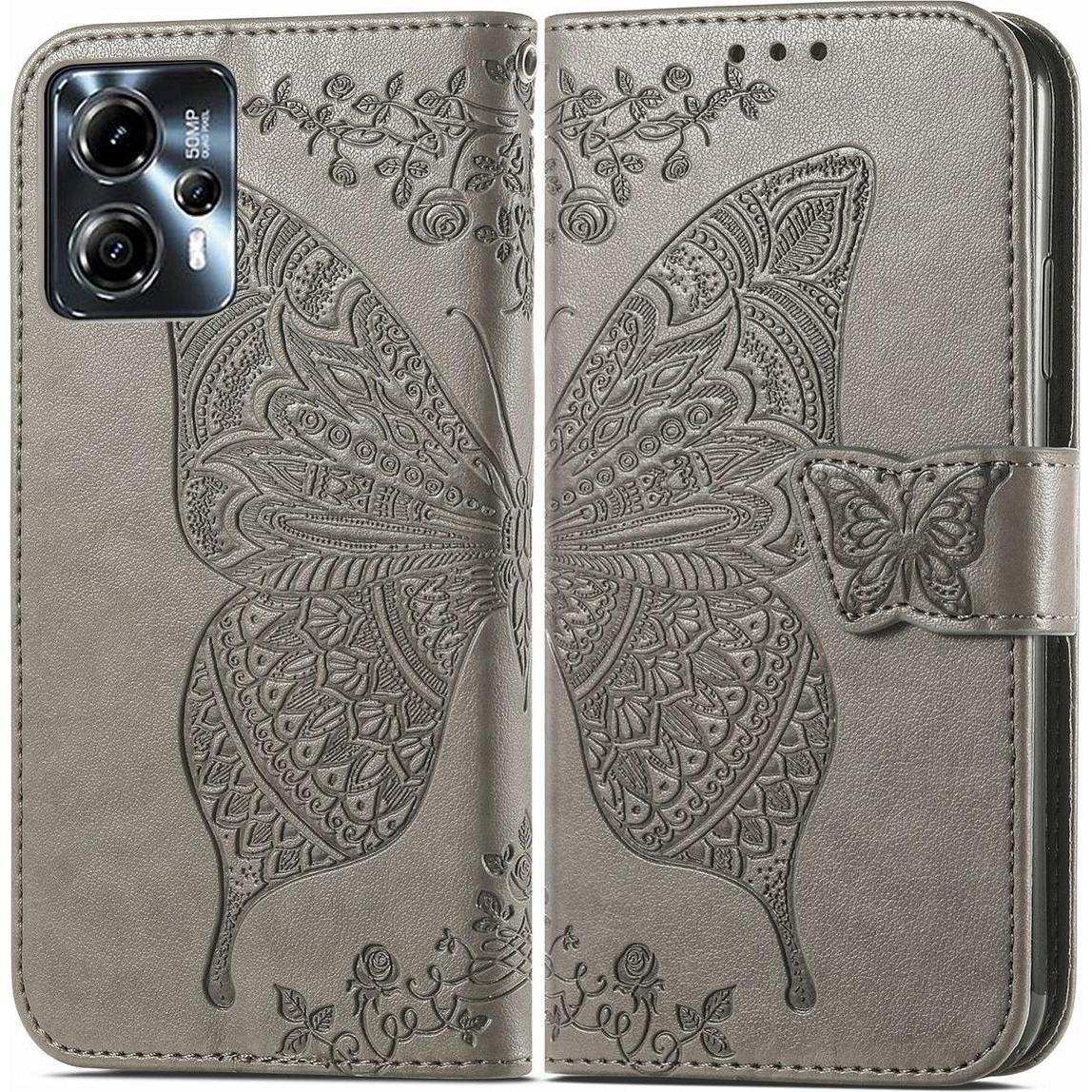 König Design Hülle für Motorola Moto G23 Schutz Handy Case Cover Tasche Wallet Bookcase Etui (Samsung Galaxy A23), Smart...