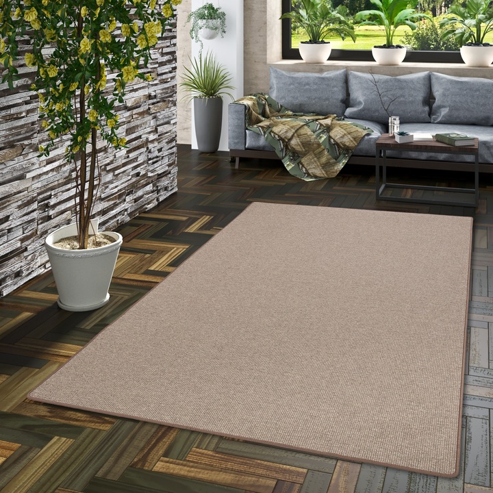 Produktbild Snapstyle Natur Sisal-Optik Teppich Taff (100 x 100 cm)