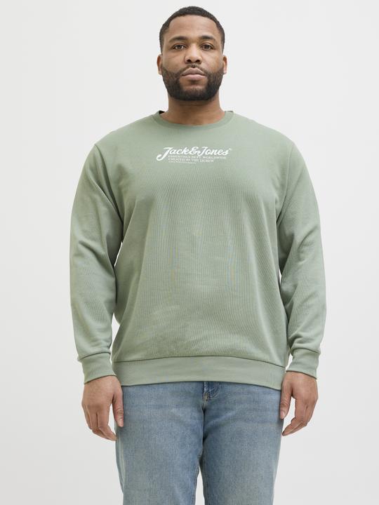 Produktbild Jack & Jones Plus Size Gedruckt Sweatshirt Sweatshirt (6XL)