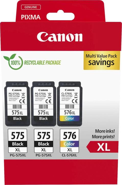 Produktbild Canon PG-575XLx2/CL-576XL (M, C, Y, BK)