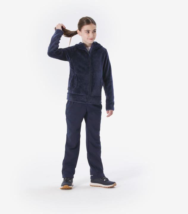 Produktbild Quechua Softshellhose Kinder Gr. 122–170 warm Wandern - SH500 blau (122)
