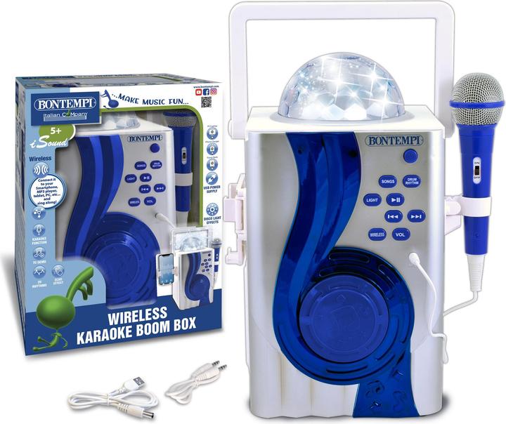 Actual product image Bontempi Karaoke Wireless Boom Box