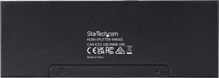 Produktbild StarTech .com 4-Port HDMI Splitter, 4K 60Hz HDMI 2.0 Video, 2,50cm (1") 4 Out HDMI Splitter, 4K HDMI Splitter