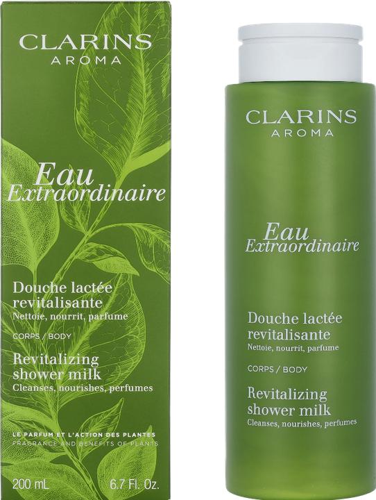 Actual product image Clarins Eau Extraordinaire Revitalizing Shower Milk (200 ml)