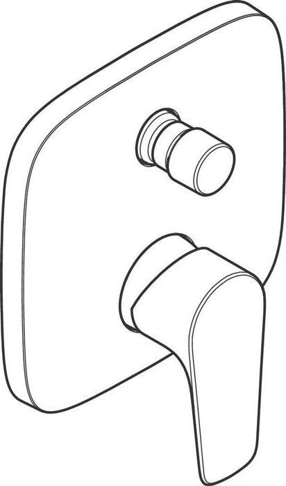 Actual product image hansgrohe Talis E chrome