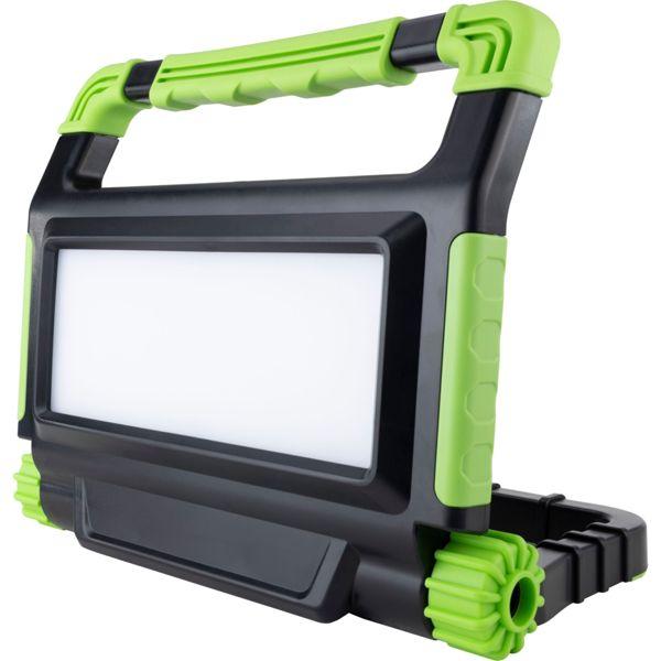 REV LED Battery Work Spot Green 50W with Stand (5000 lm)