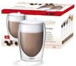Productafbeelding Scanpart 2790000076 Thermo glas Cappuchino 300 ml 2 stuks (300 ml, 2x)