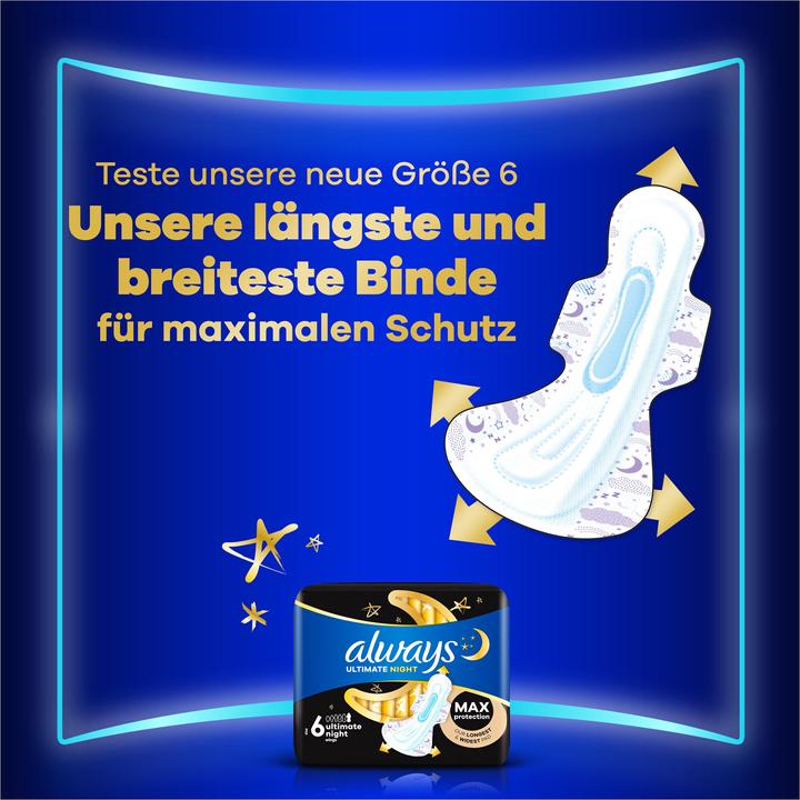 Actual product image Always Ultra Secure Night Extra (22 x)