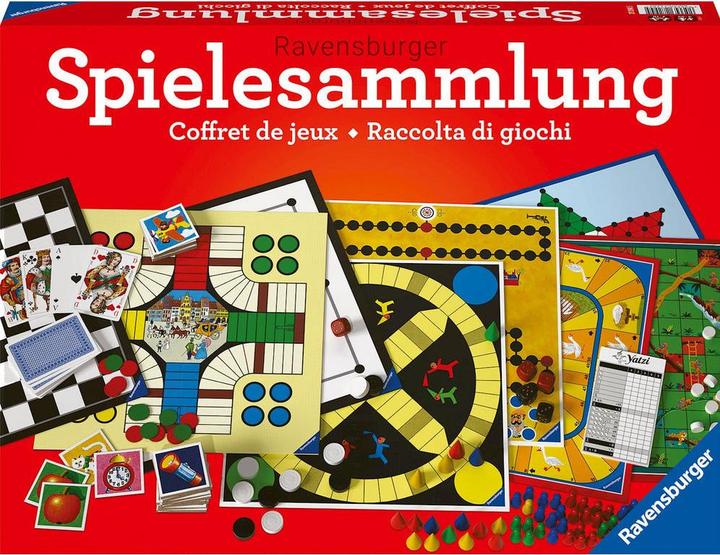 Actual product image Ravensburger game compilation (French, German, Italian, Multilingual, 2 - 10 Players)