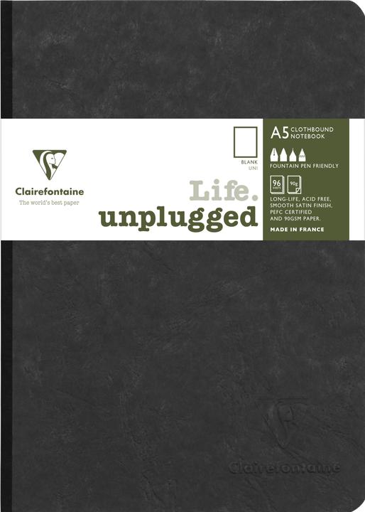 Actual product image Clairefontaine Age Bag (A5, Plain, Hardcover)