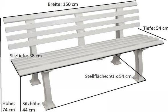 Immagine prodotto kaiserkraft Panchina da parco in plastica