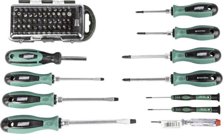 Actual product image Mannesmann Toolbox (160 pieces)