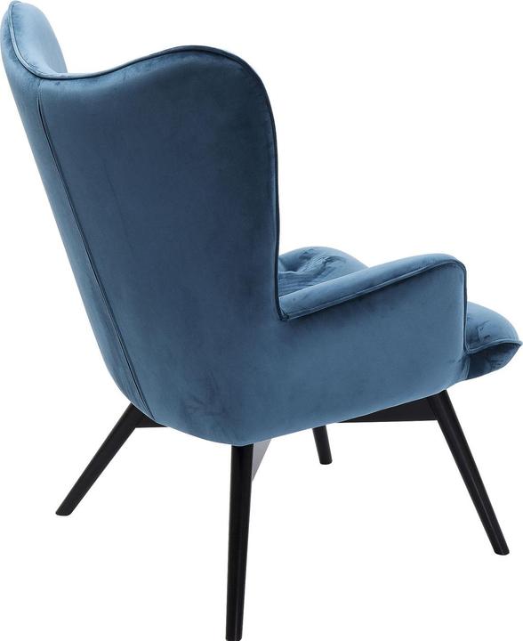 Image du produit Kare Design Fauteuil Vicky Velvet Petrol