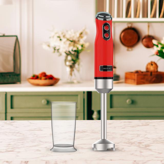 Immagine prodotto Cecotec Blender Blender ręczny Power RetroRed 1200MAX
