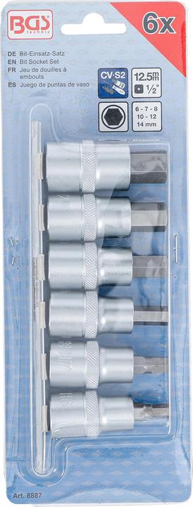 Actual product image BGS Bit insert set (Allen screw)
