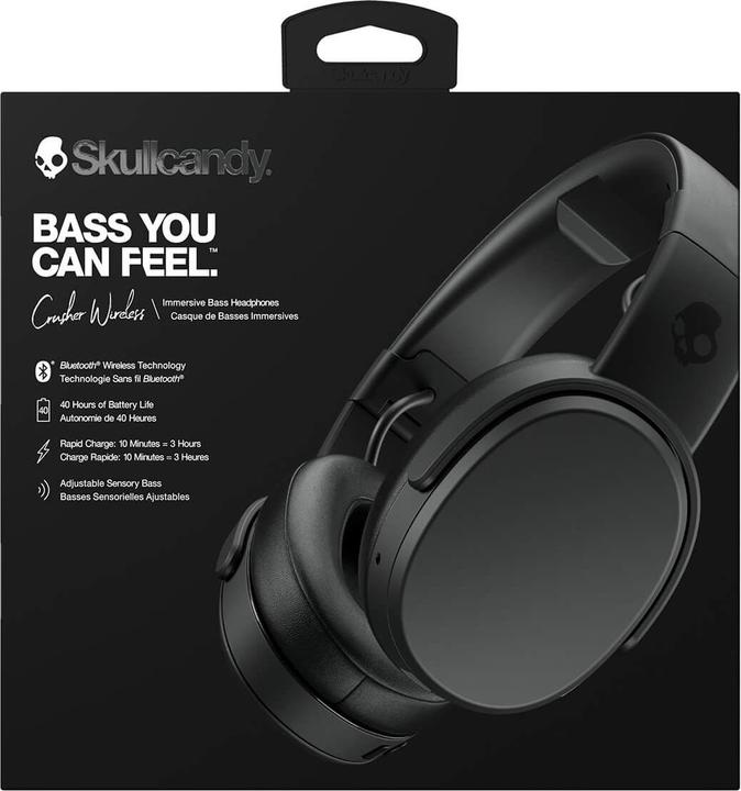 Image du produit Skullcandy Crusher (pas de réduction du bruit, 40 h, Filaire, Sans fil)