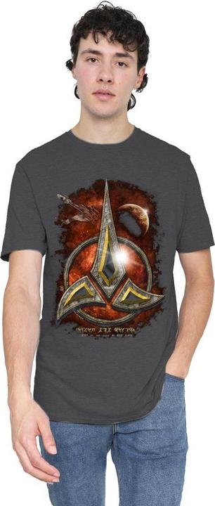 Actual product image Unisex Adult Klingon Crest T-Shirt (M)