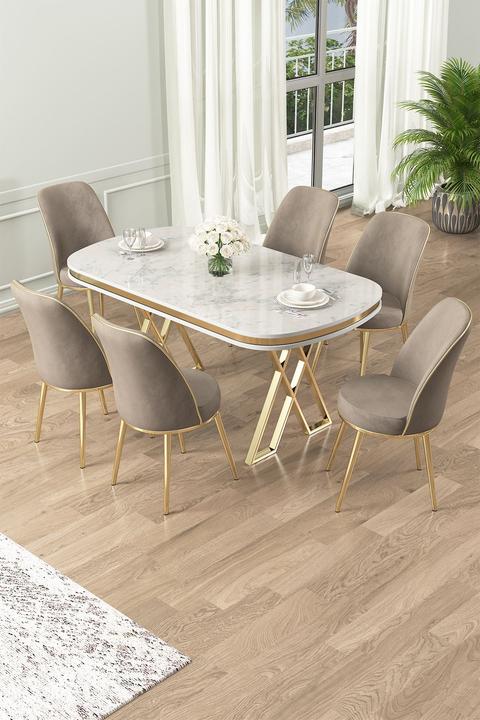 Actual product image Hanah Home Lai Dining TableChairs Set