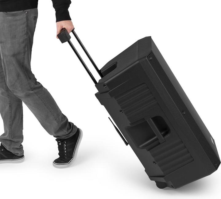 Actual product image speaker - Vonyx VSA700 - Trolley speaker met Bluetooth en 2 draadloze microfoons - 1000W (Active)