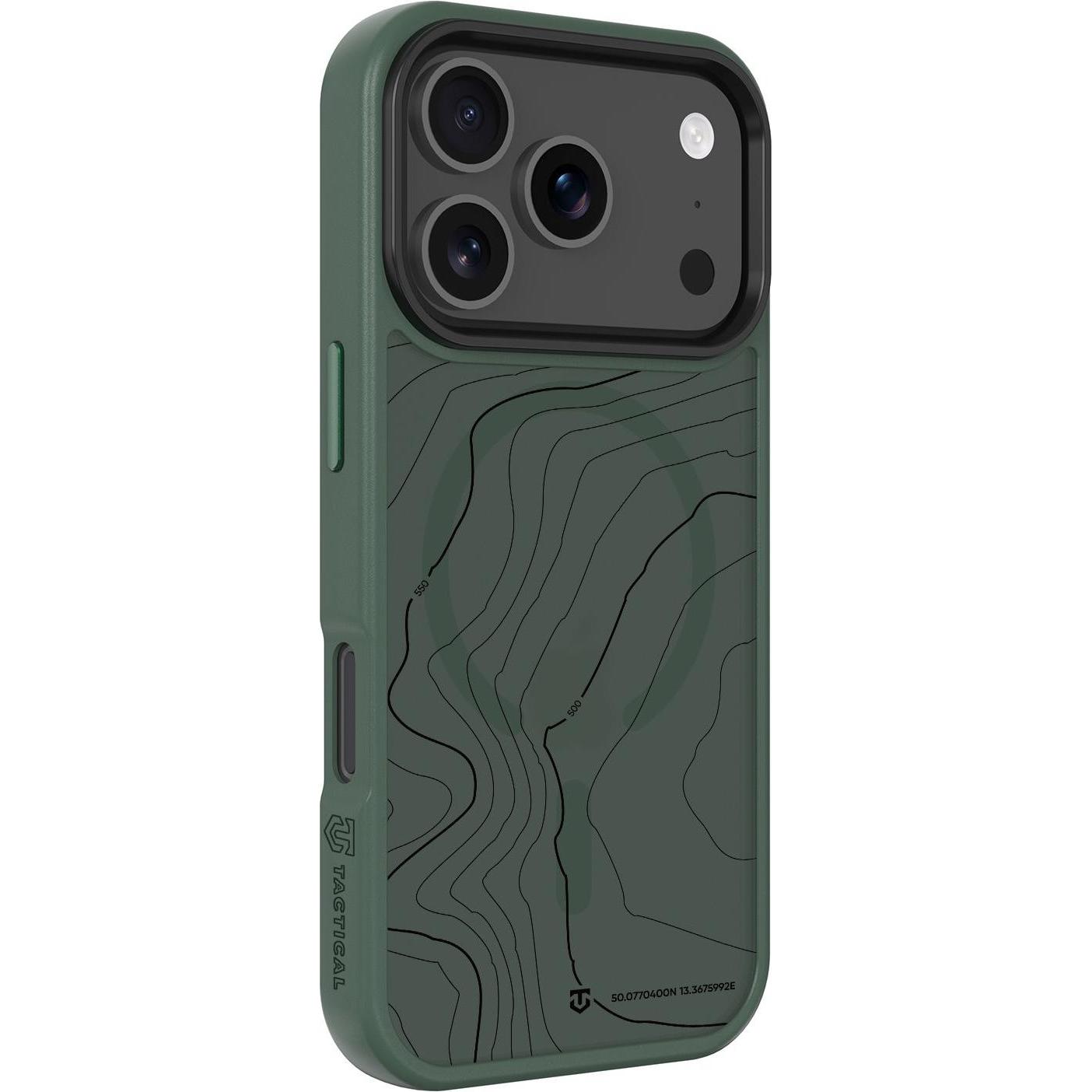 Tactical MagForce Hyperstealth Sika Cover für iPhone 17 Pro Forest Green (Apple iPhone 17 Pro), Cover smartphone, Verde