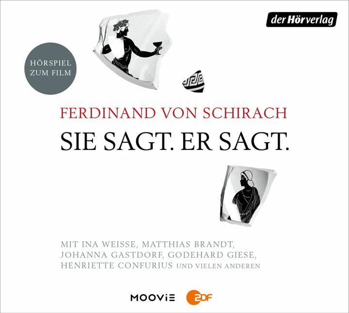 Produktbild Sie sagt. Er sagt (Matthias Brandt, Henriette Confurius, Godehard Giese, Ina Weisse, Ferdinand von Schirach, Deutsch)