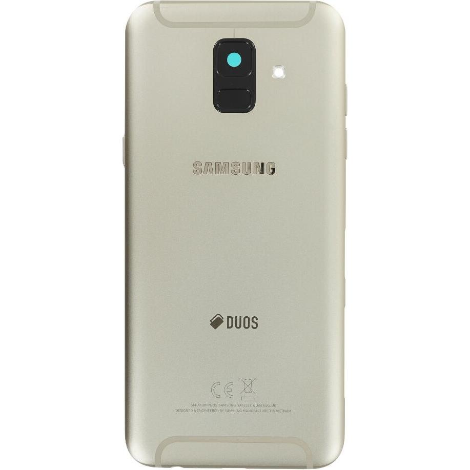 Samsung Galaxy A6 (2018) A600F Duos Back Cover gold (Galaxy A6 (2018)), Mobilgerät Ersatzteile, Gold