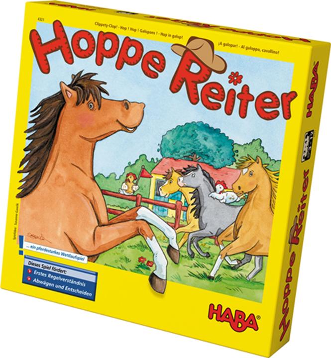 Actual product image Haba Hoppe Rider (Dutch, English, French, German, Italian, Spanish, 2 - 4 Players)