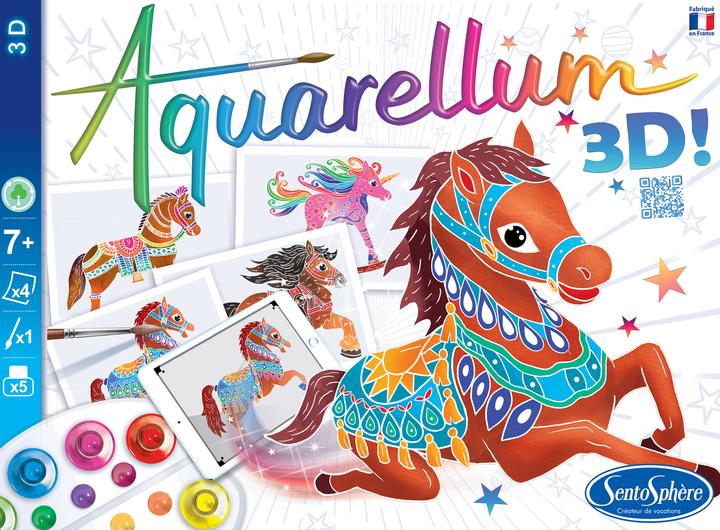 Produktbild Sentosphere Aquarellum Live 3D Pferde