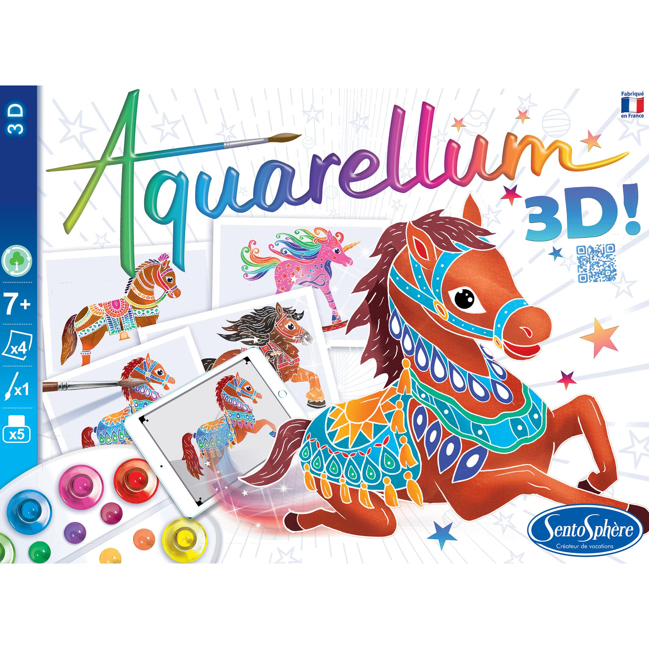Thumbnail - Sentosphere Aquarellum Live 3D Pferde