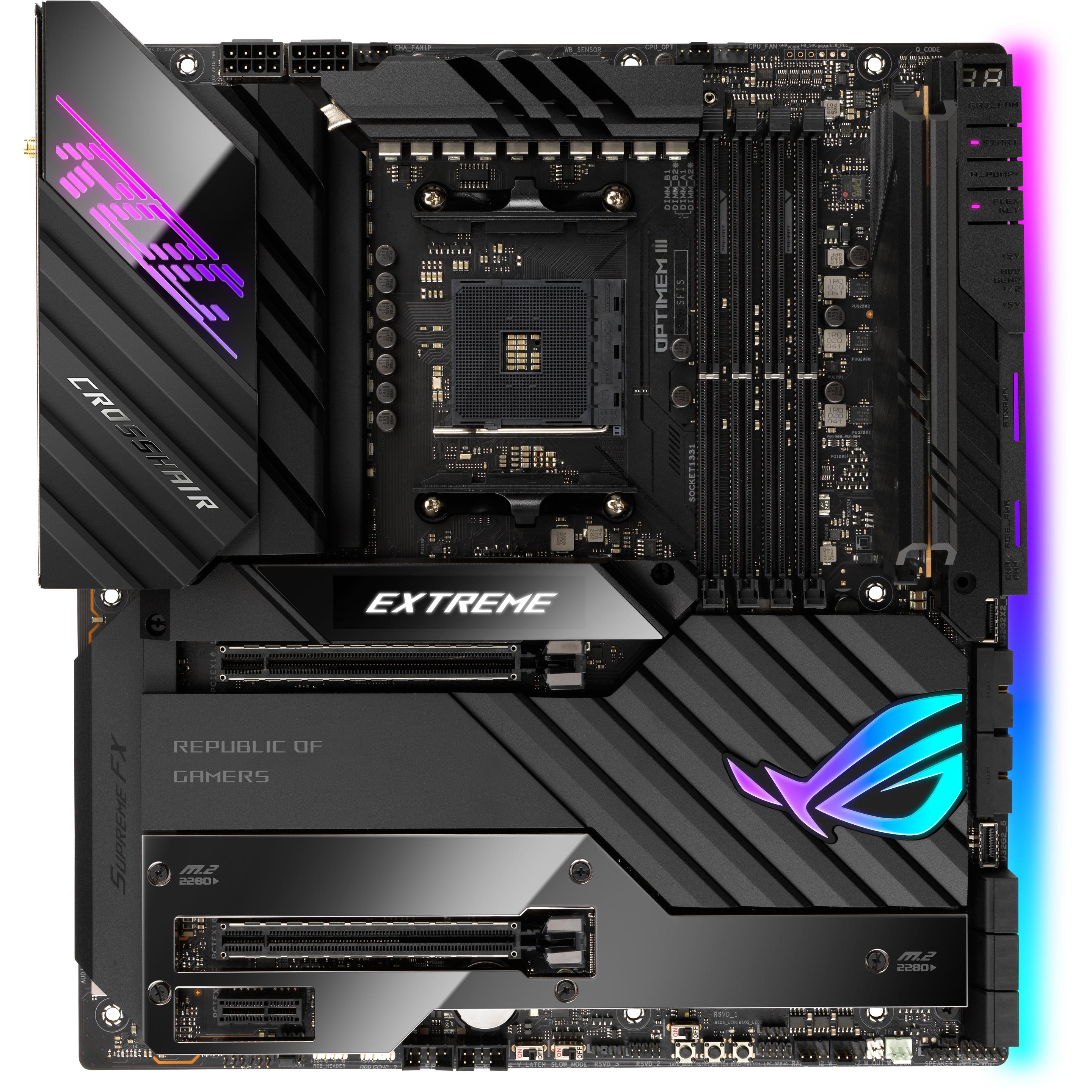 ASUS ROG Crosshair VIII Extreme ROG (AM4, AMD X570, E-ATX), Mainboard