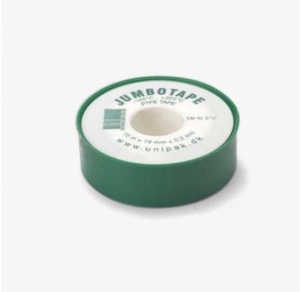 Produktbild Unipak TEFLON TAPE JUMBO 10MX19MM (19 mm)