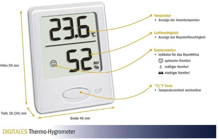 Produktbild TFA Thermo-Hygrometer