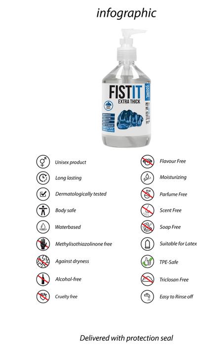 Produktbild Pharmquests Fist It - Extra Thick - 500 ml - Pump (500 ml)