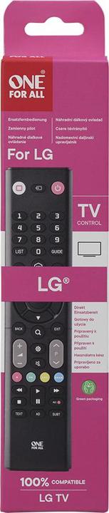 Actual product image One for All URC1311 LG (Universal remote control, Infrared)