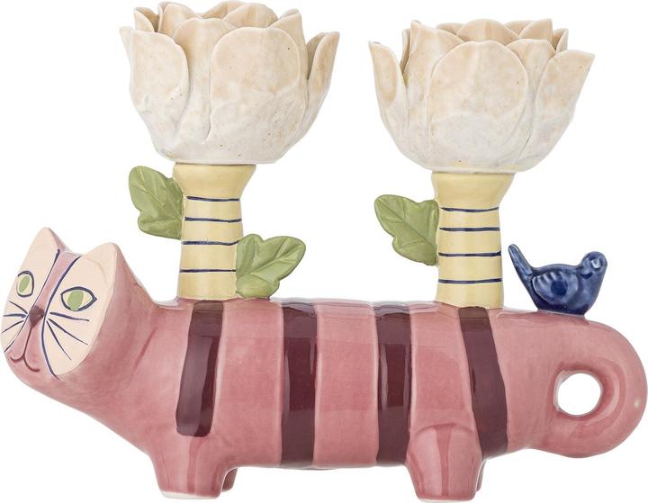 Bloomingville - Missy Kerzenhalter - Rose - Steingut