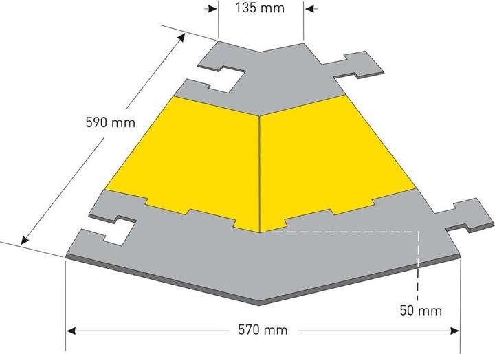 Produktbild Moravia Kabelbrücke, mittelgross (Kabelbrücke, 59 cm)