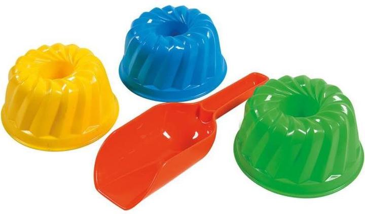 Produktbild Androni Schaufel mit 3 Sandförmchen