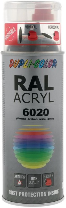 Image du produit Dupli-Color Peinture acrylique brillant RAL 6020 vert oxyde chromique (Oxyde de chrome vert, 0.40 l)