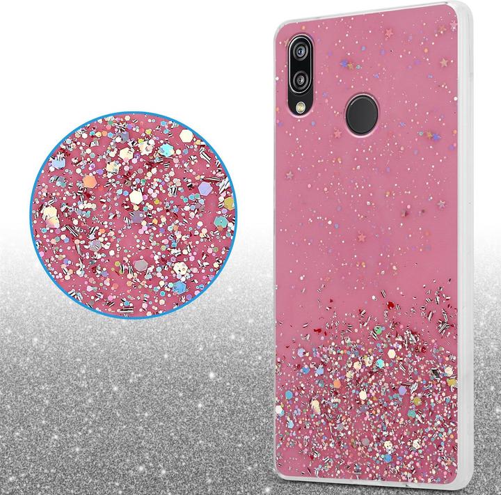 Produktbild Cadorabo TPU Cover funkelnder Glitter (Huawei Nova 3E)
