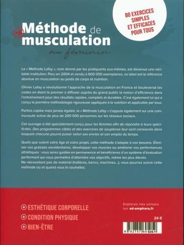 Produktbild Amphora Méthode de musculation au féminin : 80 exercices sans matériel (Französisch, Lafay Olivier, 2023)
