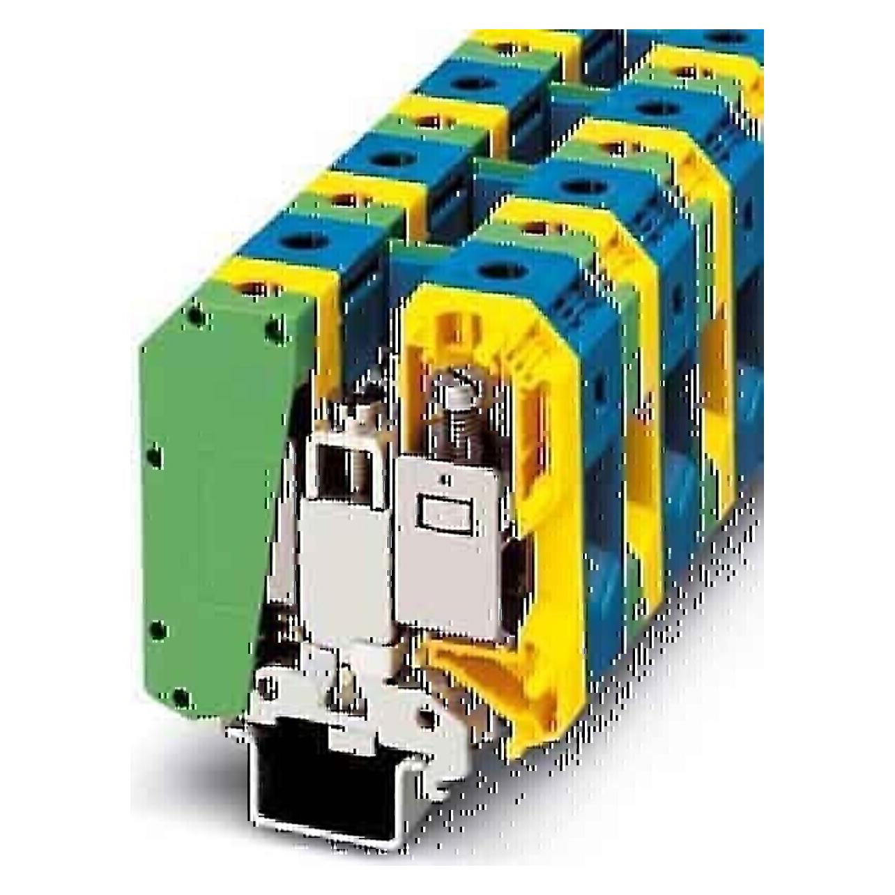 Phoenix Contact UKH 50-PE/N, Kabels + Stekkers, Groen, Geel