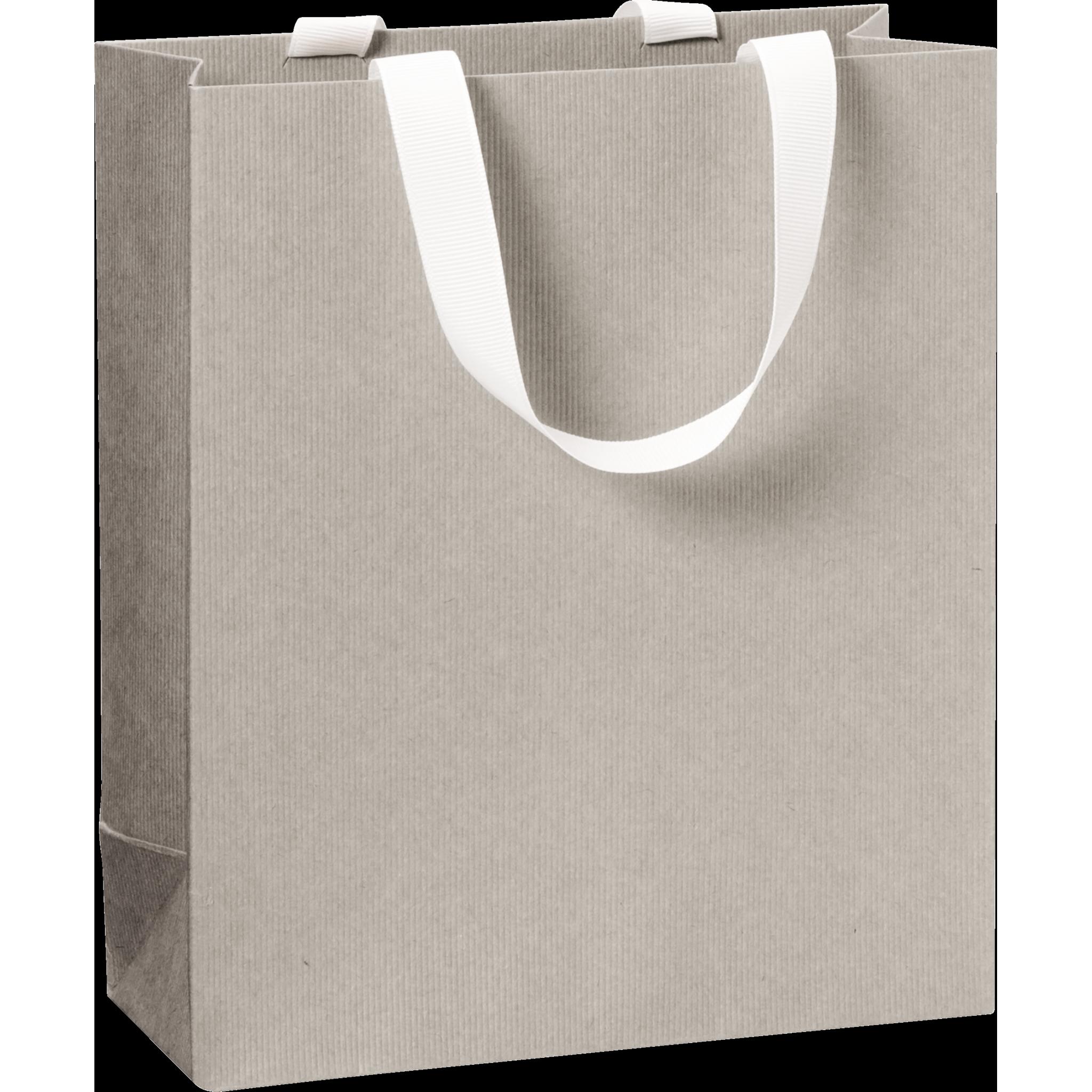Stewo, Geschenkverpackung, Geschenktasche 18x8x21 One Colour grau hell (Geschenkbox, 1 x)
