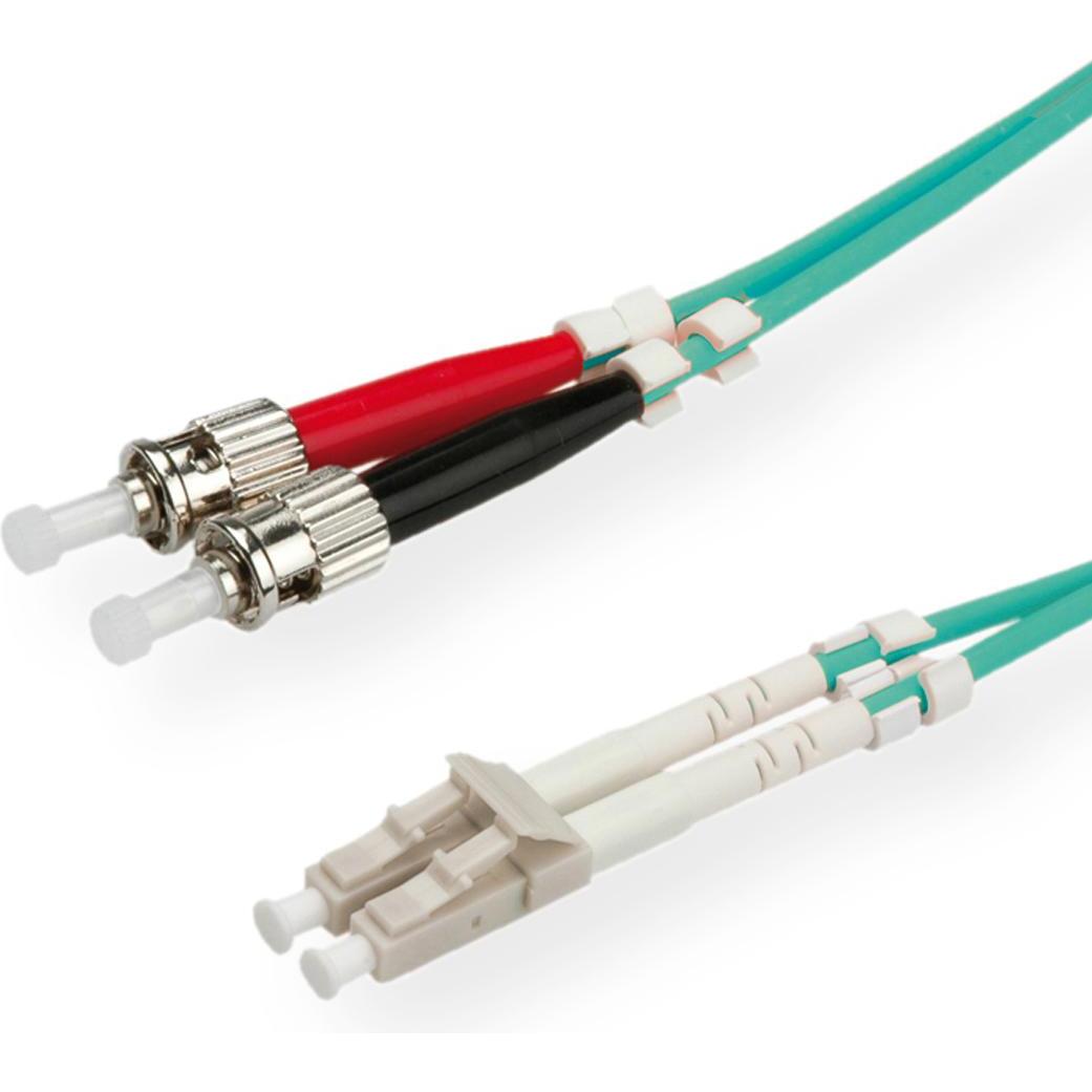 Roline LWL-Kabel (PVC, CAT8.2, 5 m), Netzwerkkabel
