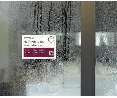 Actual product image HERMA Weatherproof address labels A4