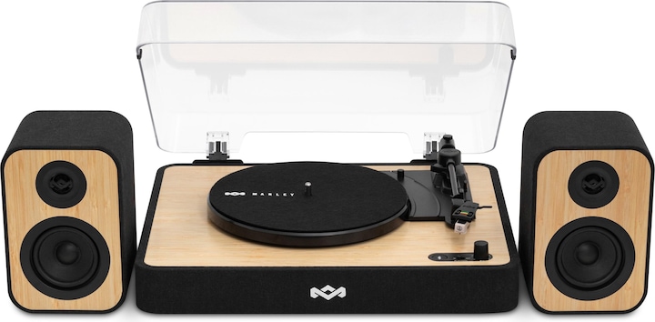 House of Marley Revolution Turntable + Lautsprecher (Automaticamente)